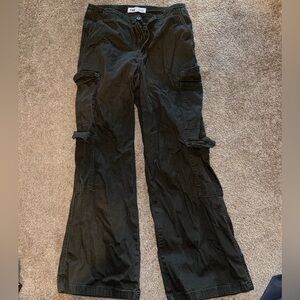 Dark Green Cargo Pants